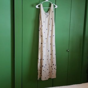 Cream maxi dress